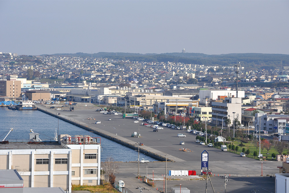 館鼻岸壁（青森県八戸市）